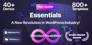 Essentials - Multipurpose WordPress Theme 3.2.5