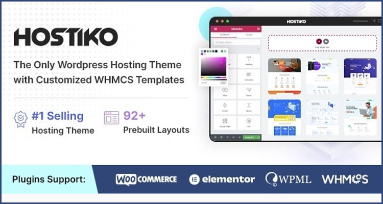 Hostiko Theme – Hosting WordPress & WHMCS